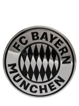 FC Bayern München Chrome Logo Silber 9,5 cm